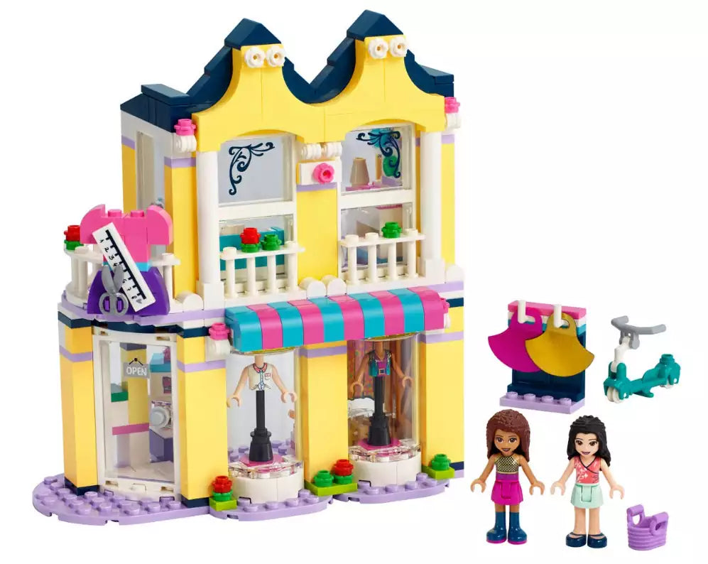 Inhalt: LEGO Friends 41427 Emmas Mode-Geschäft