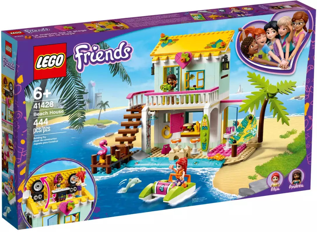 LEGO Friends 41428 Strandhaus mit Tretboot
