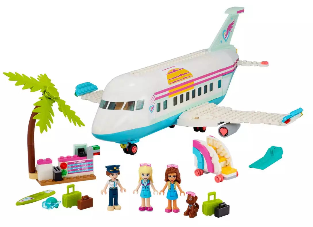 Inhalt: LEGO Friends 41429 Heartlake City Flugzeug