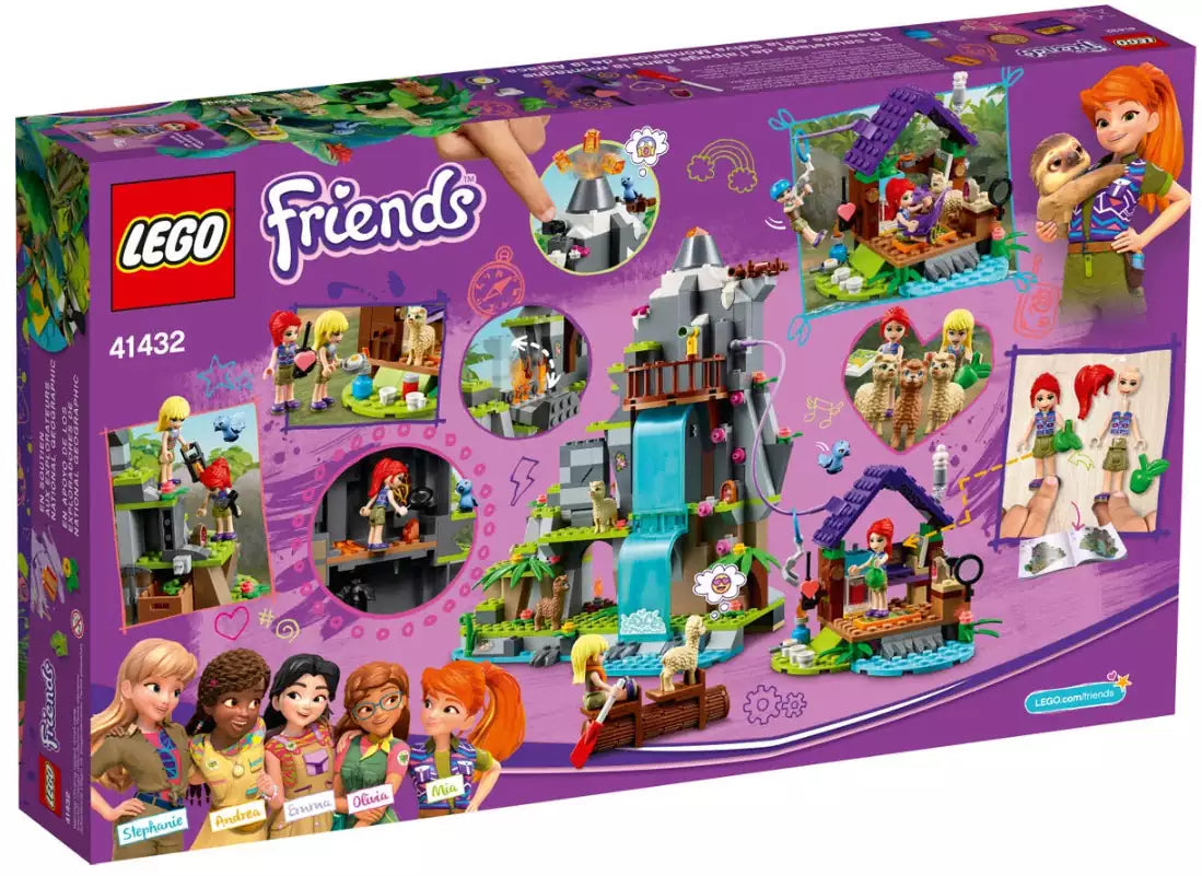 Box Rückseite: LEGO Friends 41432 Alpaka-Rettung im Dschungel