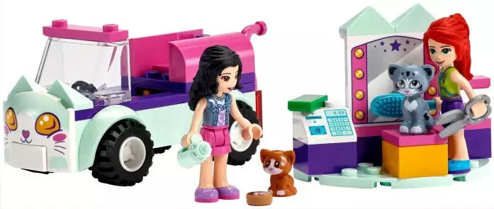 Inhalt: LEGO Friends 41439 Mobiler Katzensalon