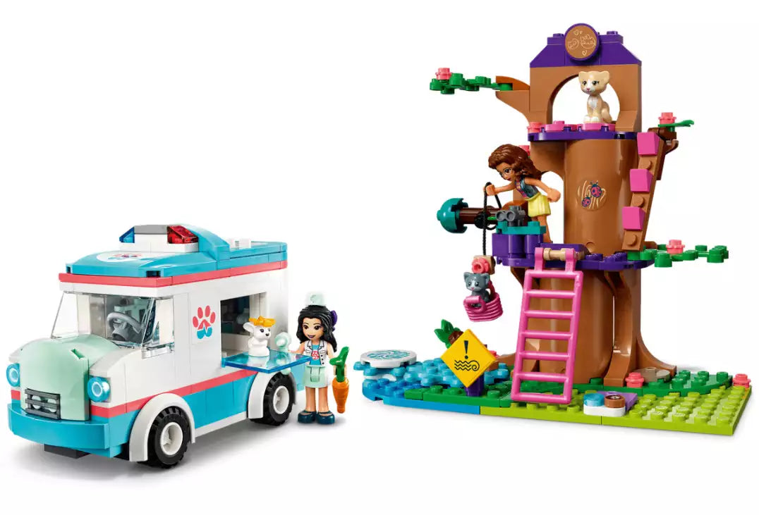 Inhalt: LEGO Friends 41445 Tierrettungswagen