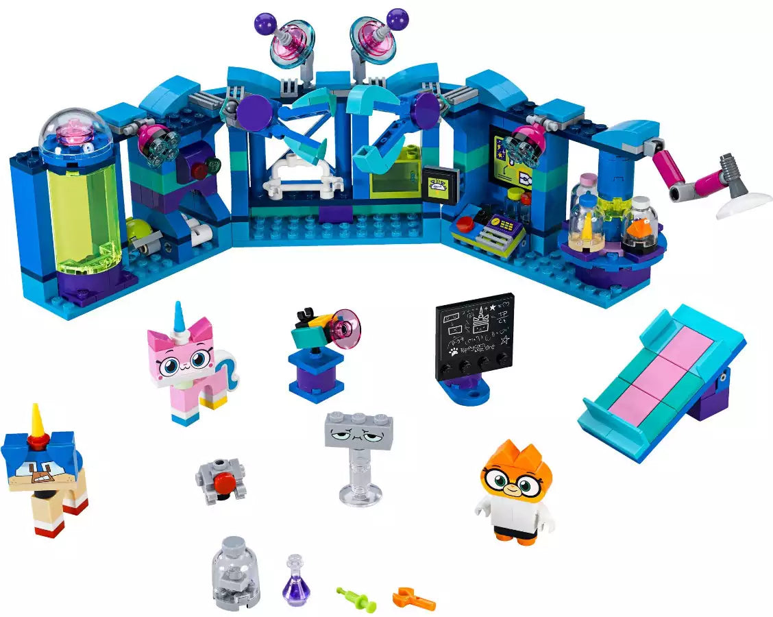Inhalt: LEGO UniKitty 41454 Das Labor von Dr. Füchsin