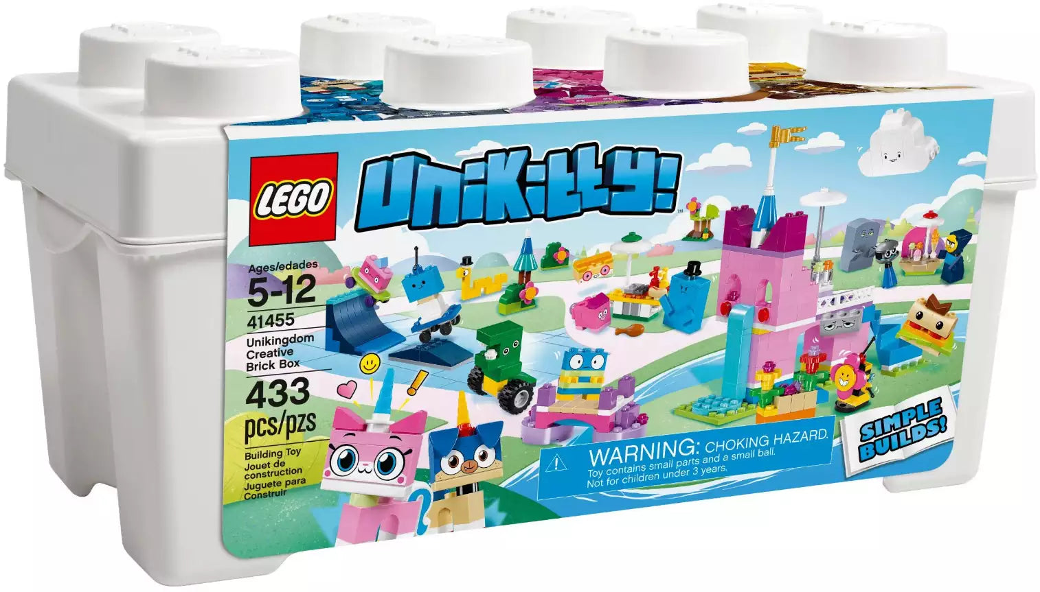 LEGO UniKitty 41455 Einhorn-Kittys Königreich - Bausteine-Box