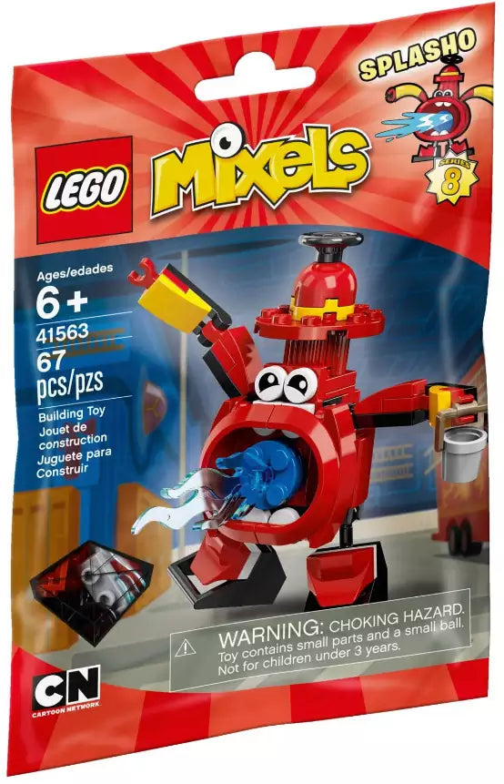 Verpackung: LEGO Mixels Serie 8 41563 SPLASHO