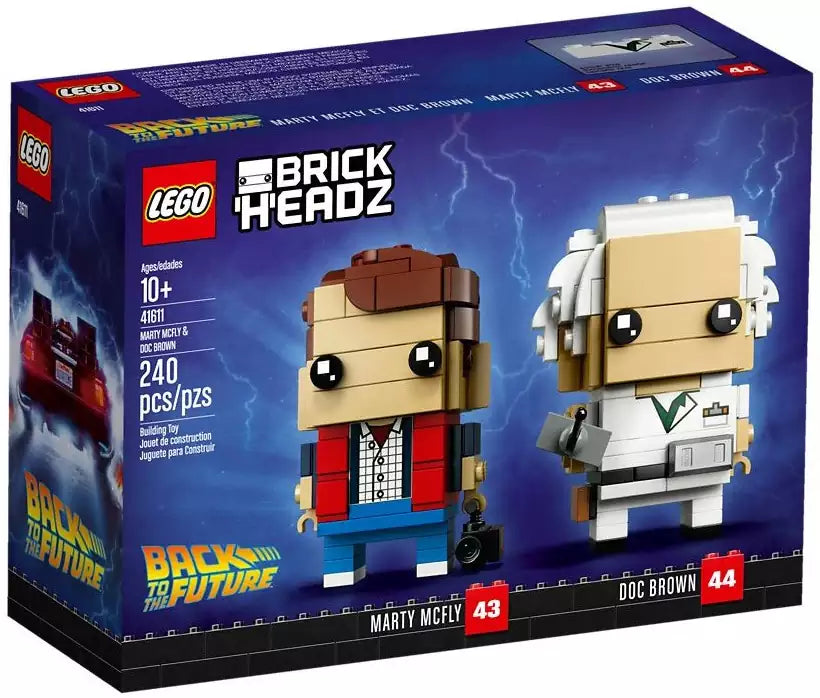LEGO Brickheadz 41611 Marty McFly und Doc Brown