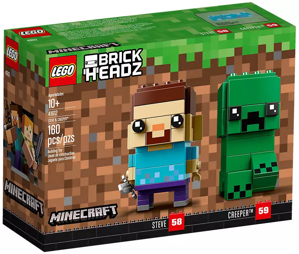 LEGO Brickheadz 41612 Steve & Creeper