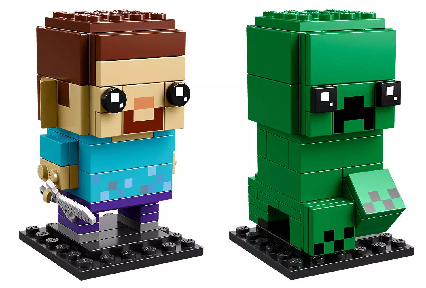 Inhalt: LEGO Brickheadz 41612 Steve & Creeper