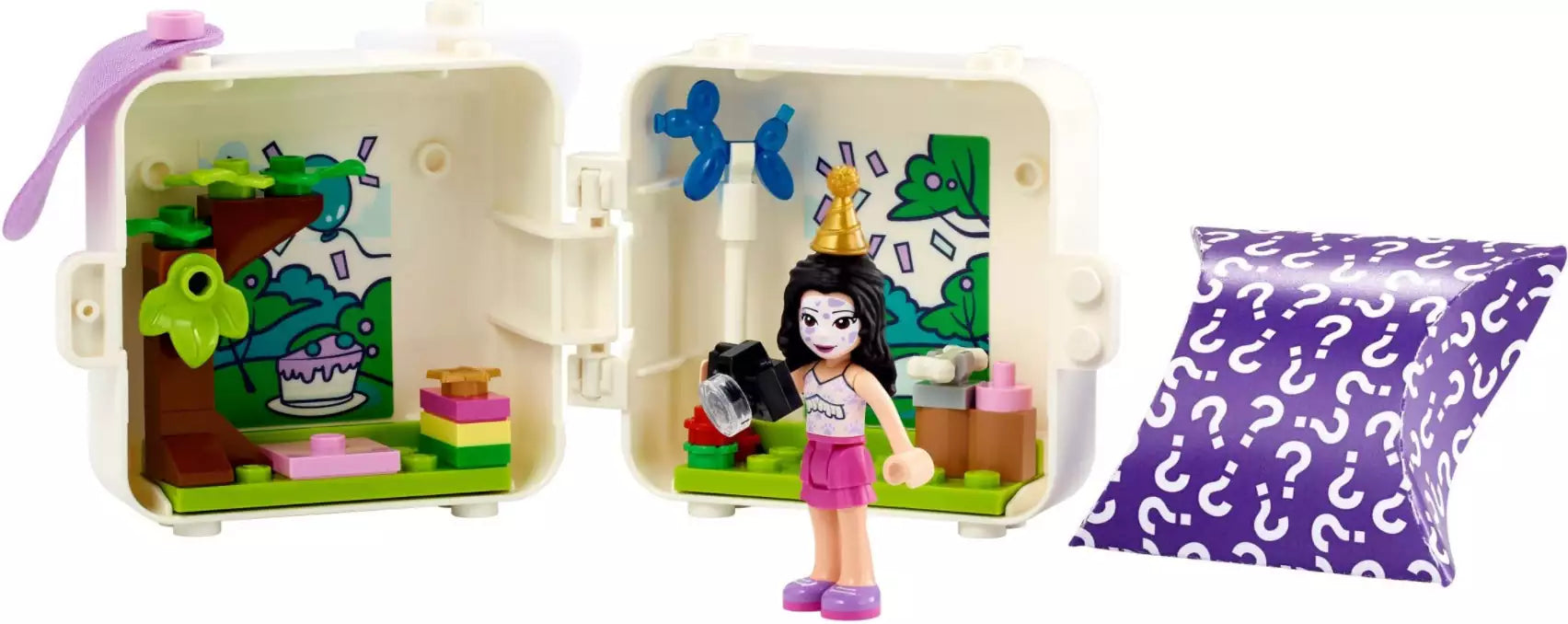 Inhalt: LEGO Friends 41663 Emmas Dalmatiner-Würfel