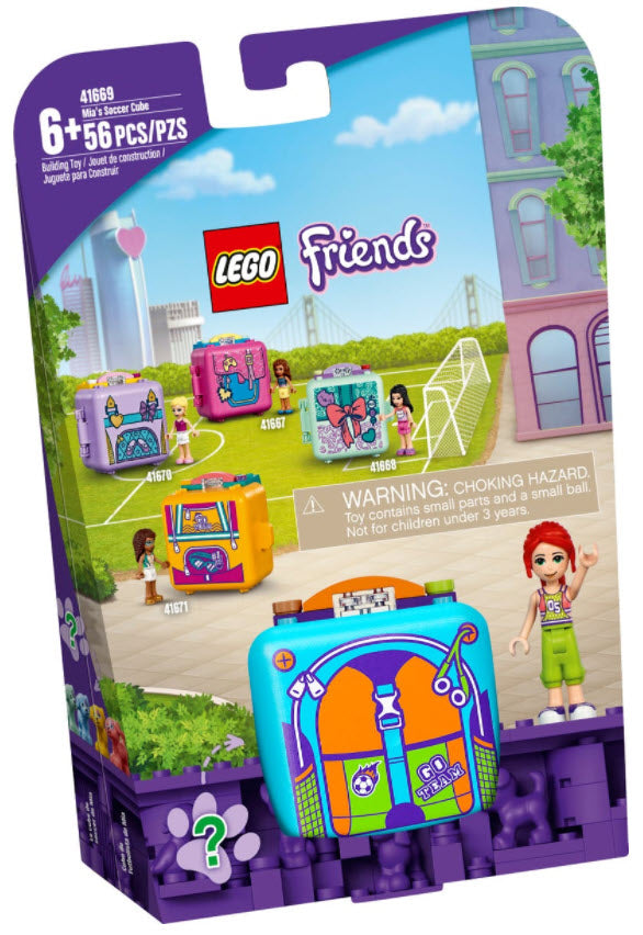 LEGO Friends 41669 Mias Fußball-Würfel