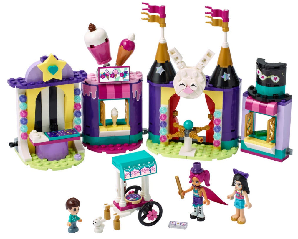 Inhalt: LEGO Friends 41687 Magische Jahrmarktbuden