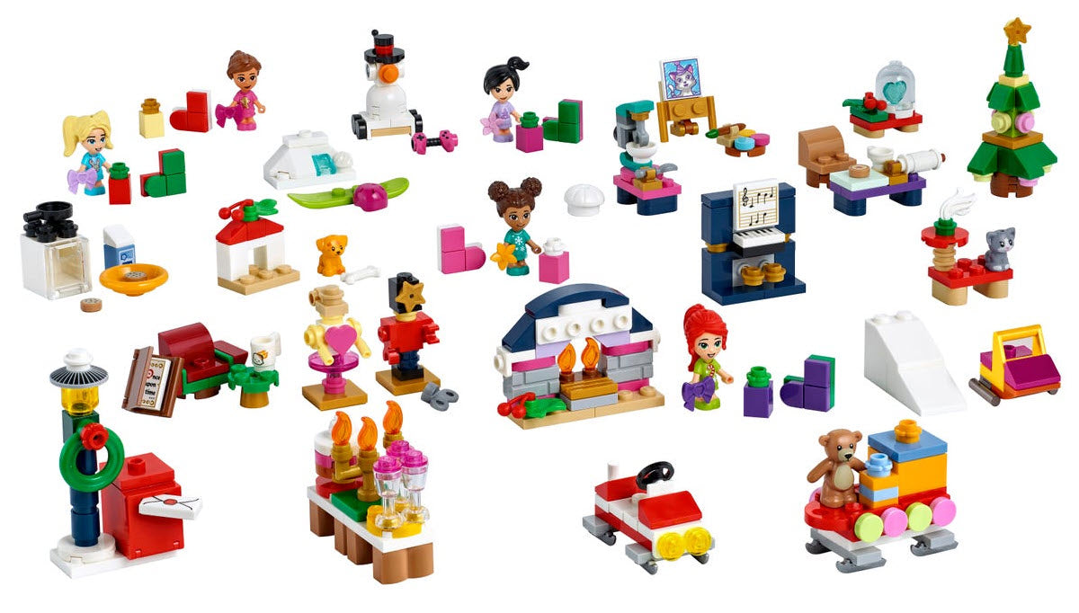 Inhalt: LEGO Friends 41690 Adventskalender 2021