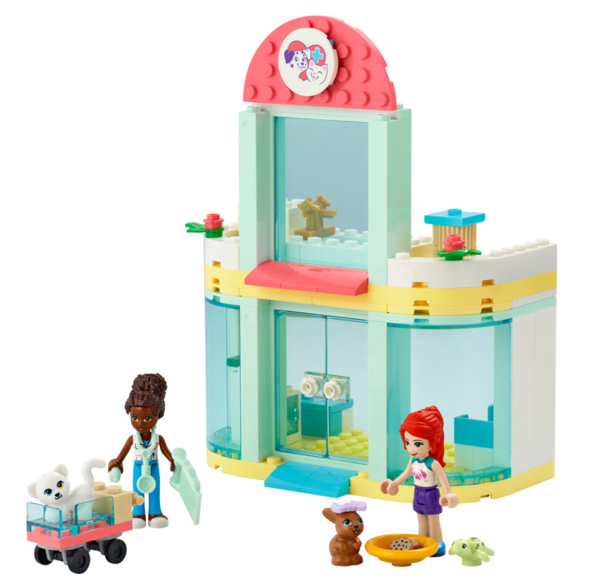 Inhalt: LEGO Friends 41695 Tierklinik