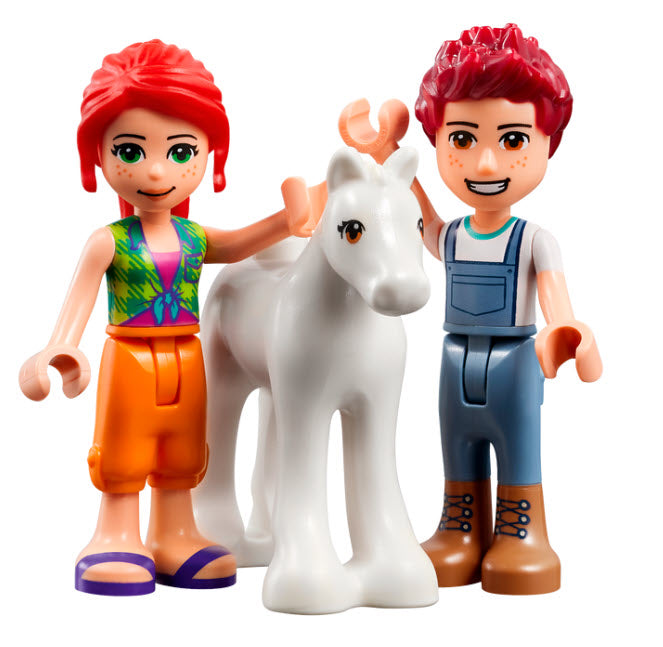 Minifiguren: LEGO Friends 41696 Ponypflege