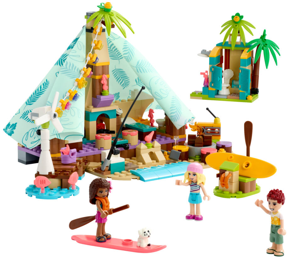 Inhalt: LEGO Friends 41700 Glamping am Strand