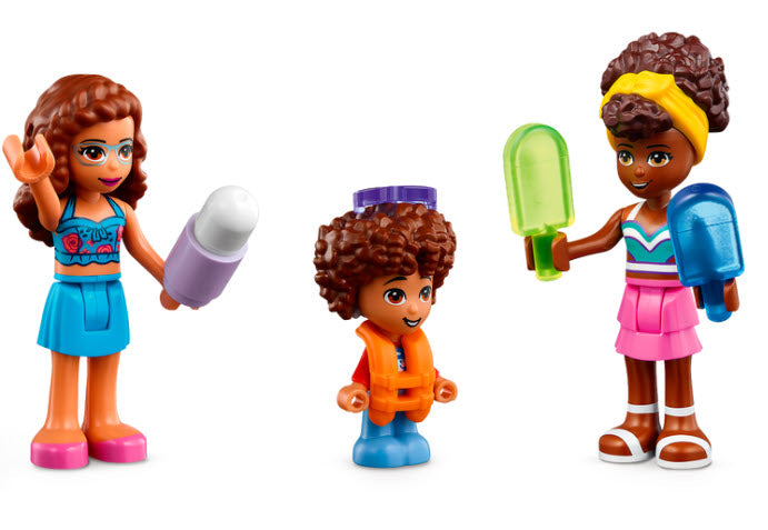 Minifiguren: LEGO Friends 41720 Wassererlebnispark