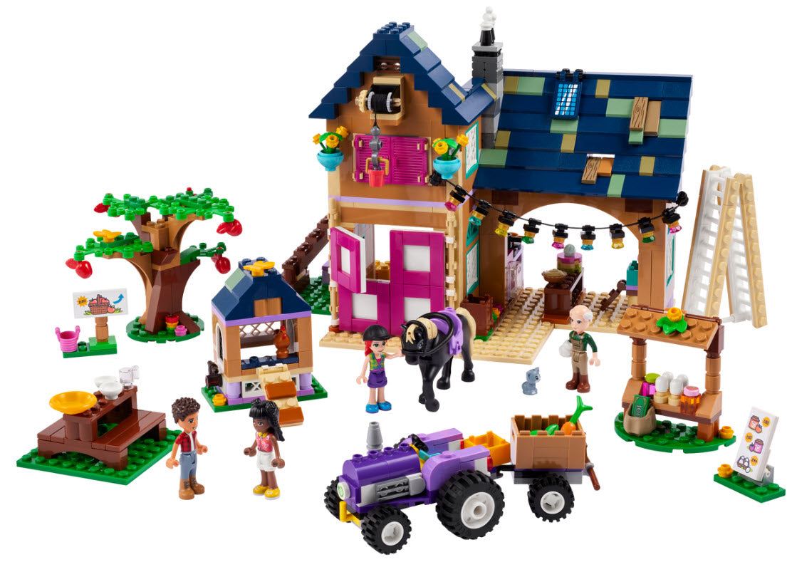 Inhalt: LEGO Friends 41721 Bio-Bauernhof