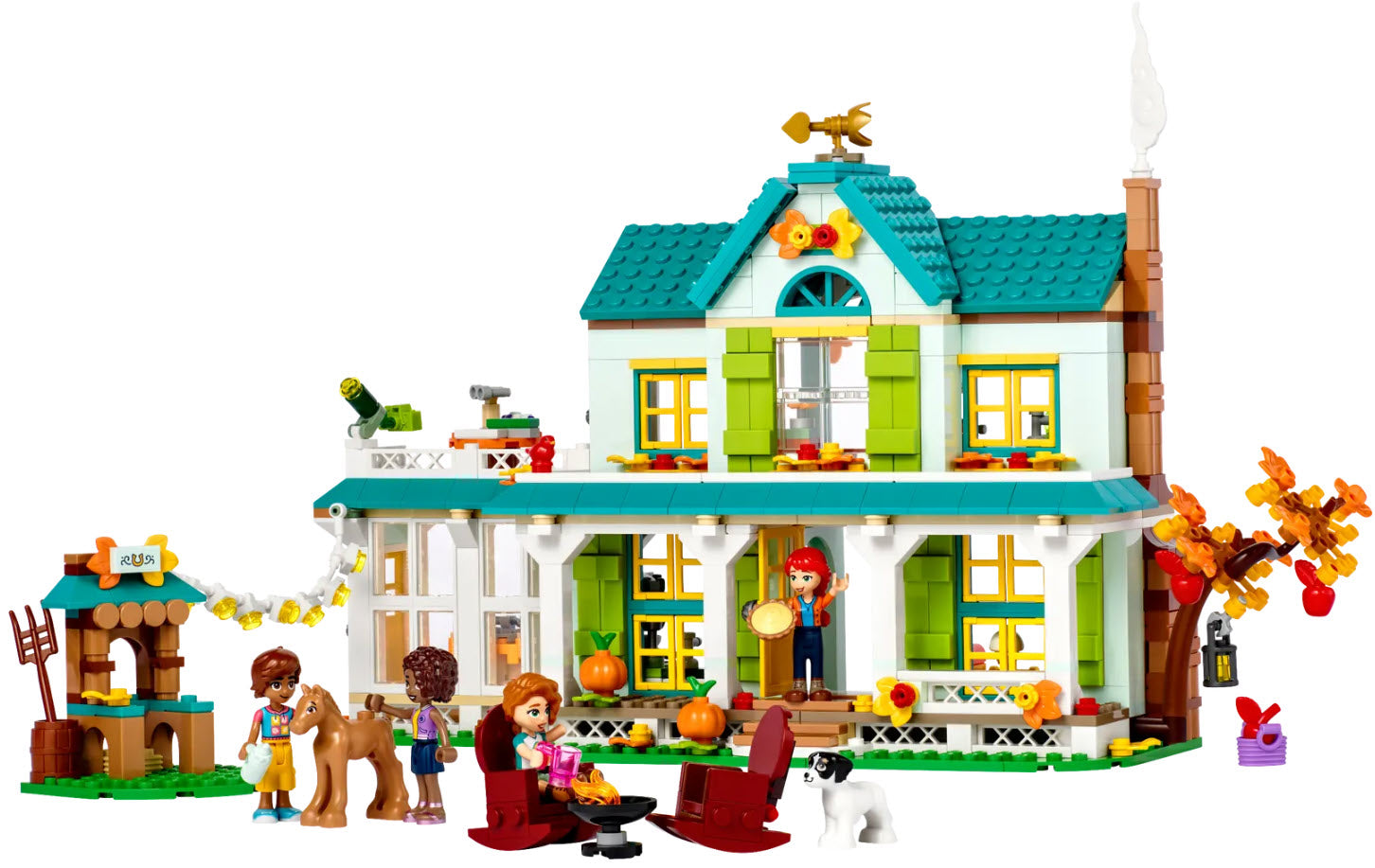 Inhalt: LEGO Friends 41730 Autumns Haus