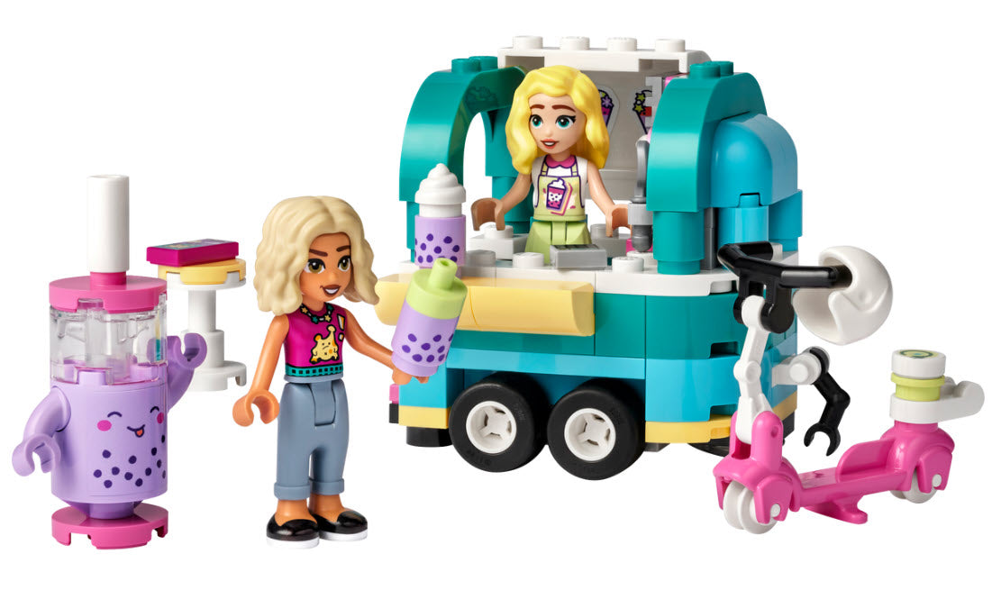 Inhalt: LEGO Friends 41733 Bubble-Tea-Mobil