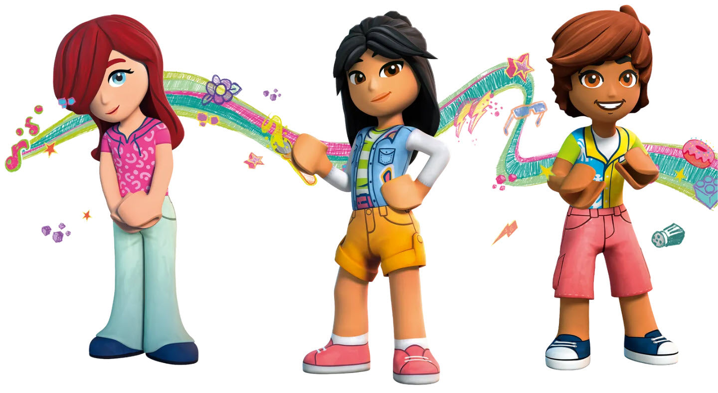 Minifiguren: LEGO Friends 41735 Mobiles Haus