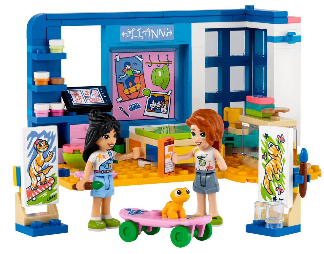 Inhalt: LEGO Friends 41739 Lianns Zimmer