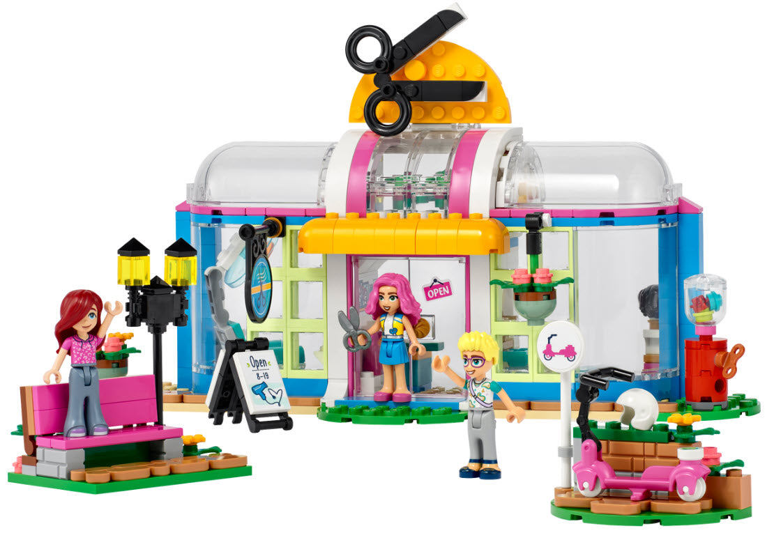 Inhalt: LEGO Friends 41743 Friseursalon