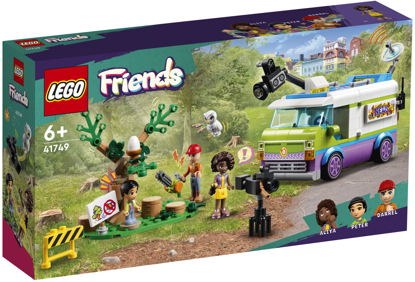 LEGO Friends 41749 Nachrichtenwagen