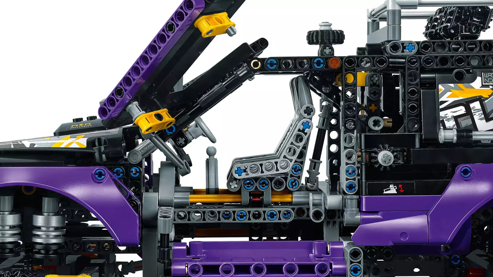 Detail: LEGO Technic 42069 Extremgeländefahrzeug