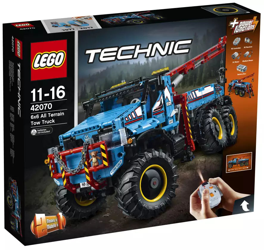 LEGO Technic 42070 Allrad-Abschleppwagen