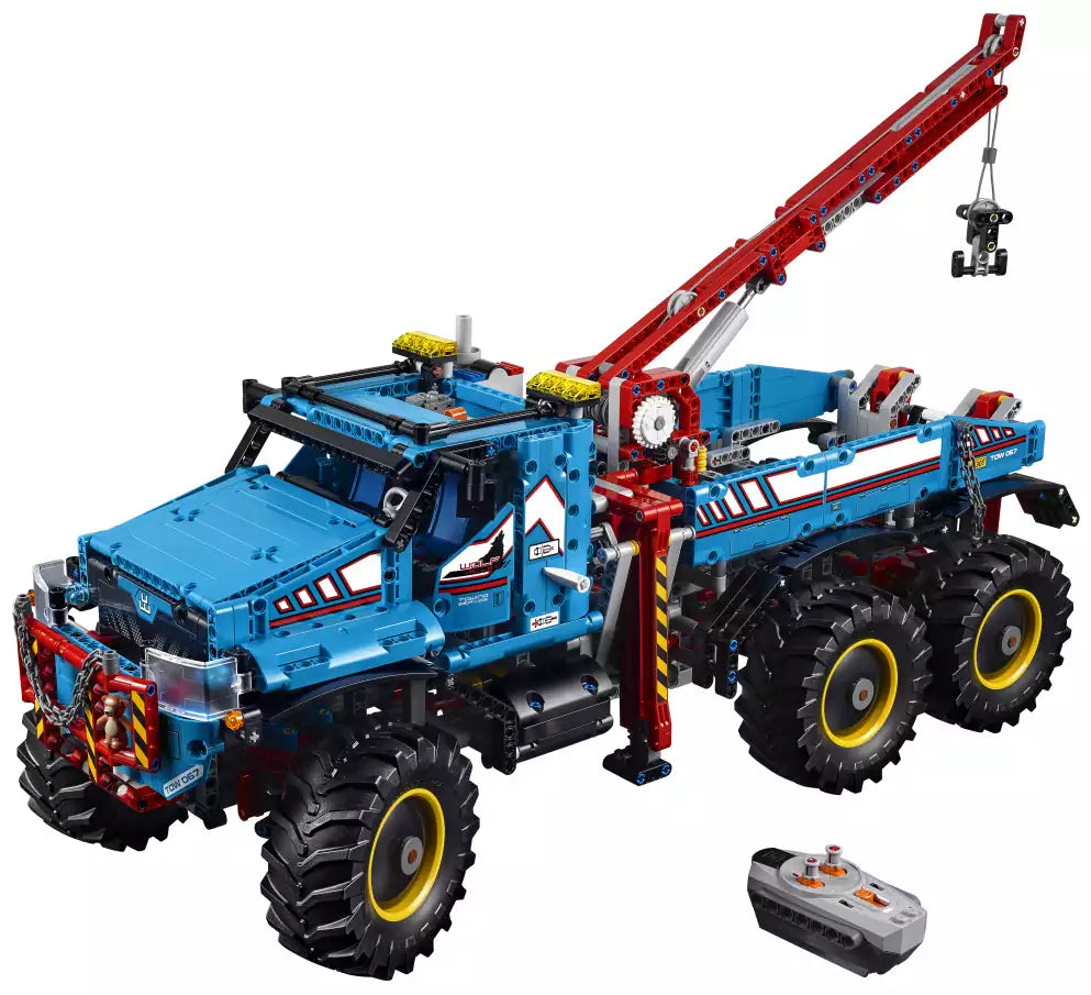 Inhalt: LEGO Technic 42070 Allrad-Abschleppwagen