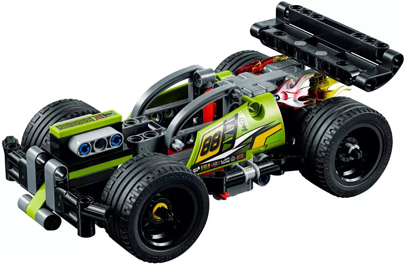 Inhalt: LEGO Technic 42072 ZACK!
