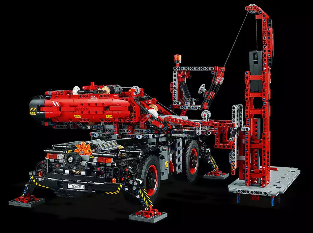 Alternativmodell 1: LEGO Technic 42082 Geländegängiger Kranwagen