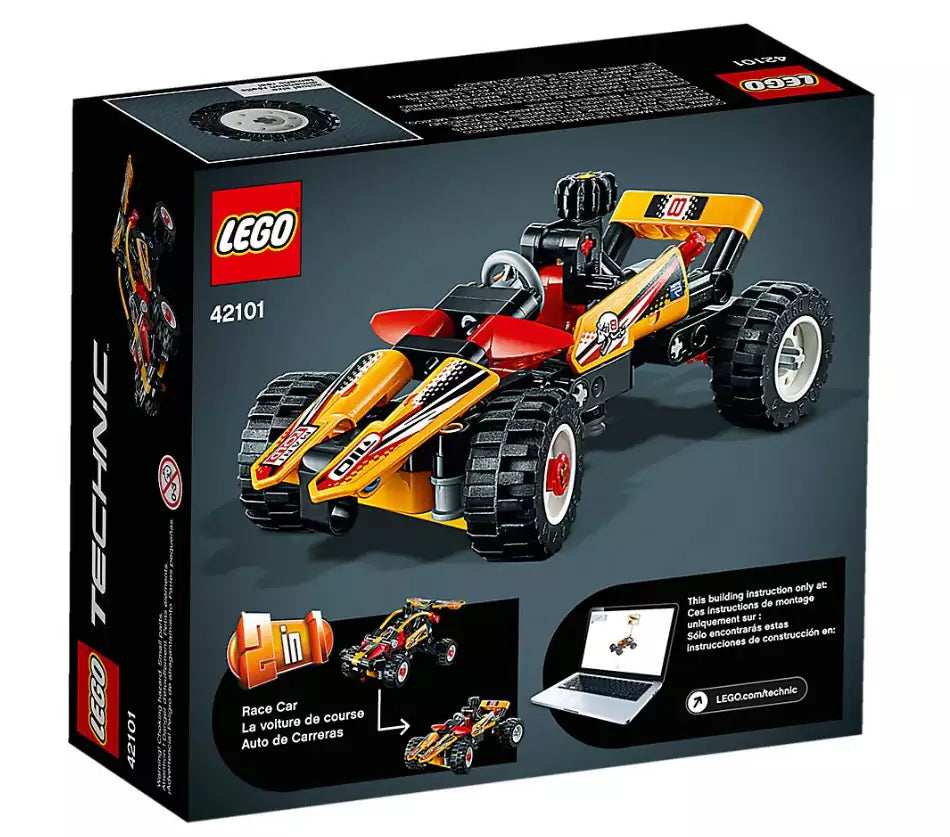Box Rückansicht: LEGO Technic 42101 Strandbuggy