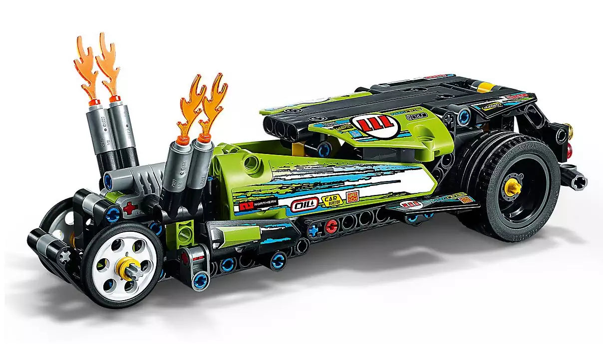 Alternativmodell: LEGO Technic 42103 Dragster Rennauto