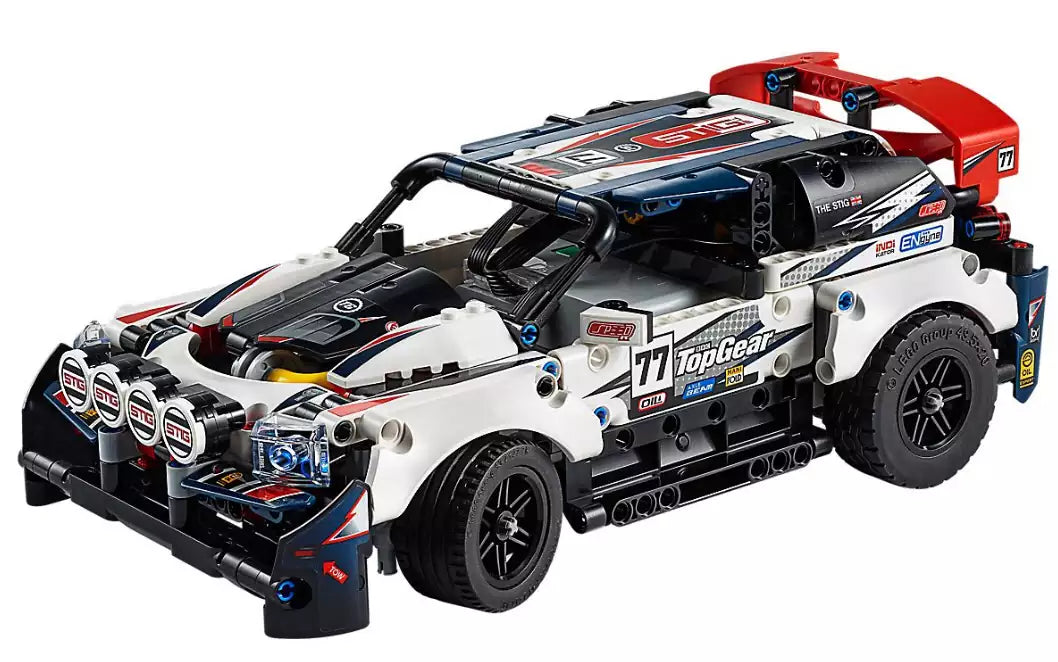 Hauptmodell: LEGO Technic 42109 Top-Gear Ralleyauto mit App-Steuerung