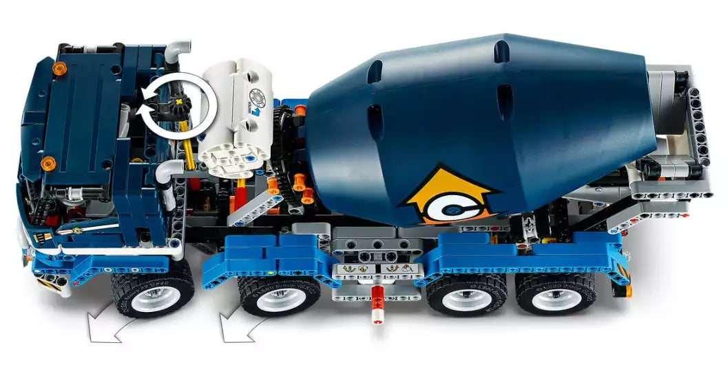 Detail 1: LEGO Technic 42112 Betonmischer-LKW