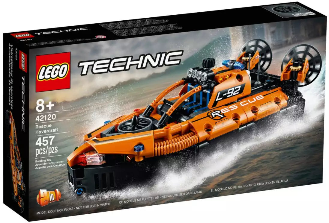 LEGO Technic 42120 Luftkissenboot für Rettungseinsätze