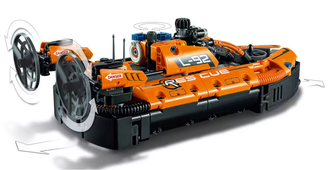 Detail 1: LEGO Technic 42120 Luftkissenboot für Rettungseinsätze