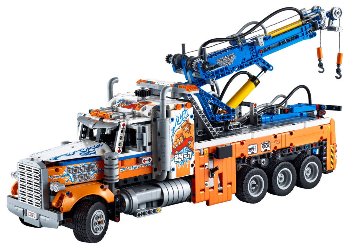 Inhalt: LEGO Technic 42128 Schwerlast-Abschleppwagen