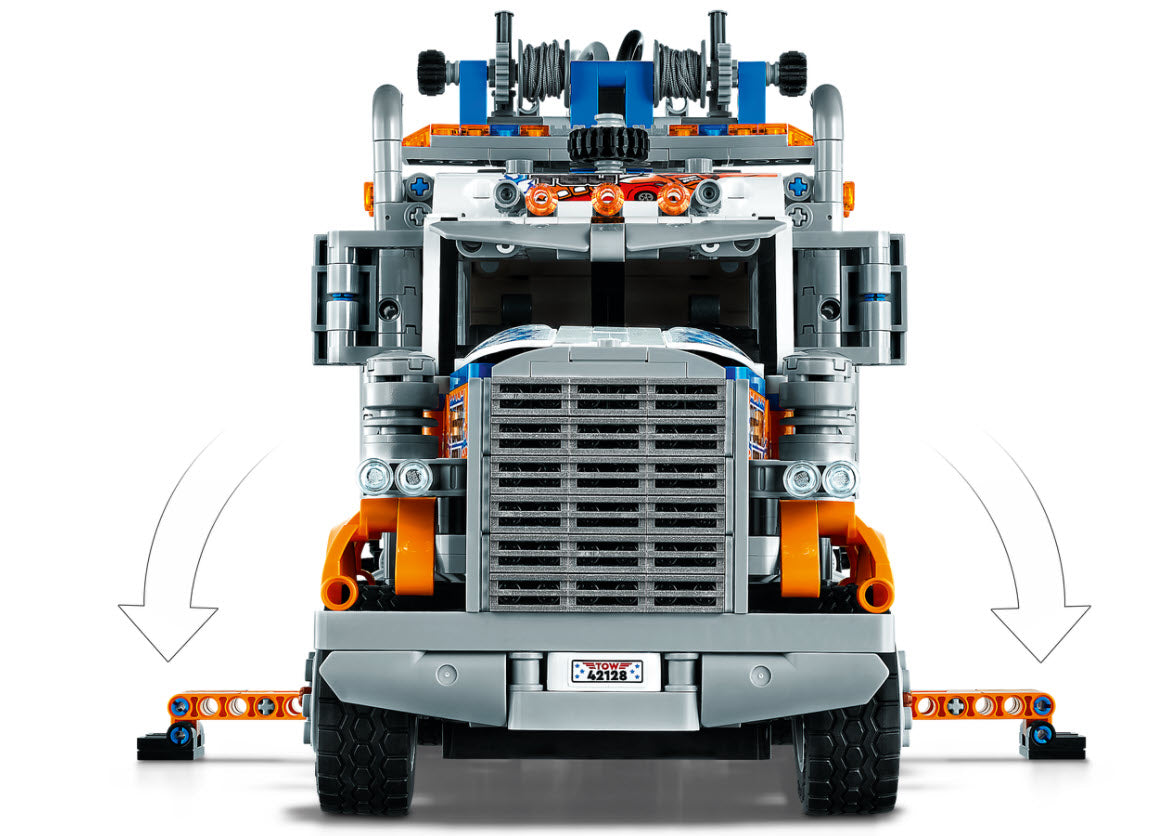 Detail 2: LEGO Technic 42128 Schwerlast-Abschleppwagen