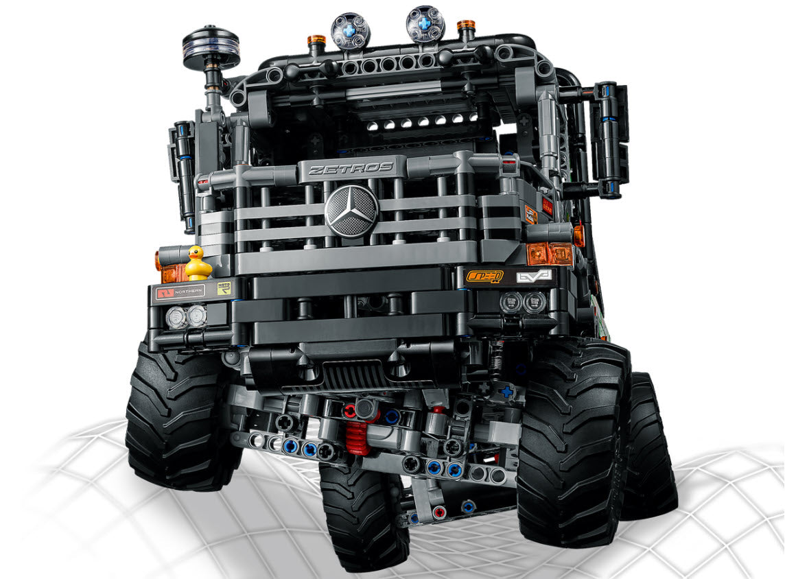 Detail 2: LEGO Technic 42129 4x4 Mercedes-Benz Zetros Offroad-Truck