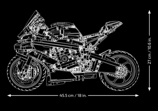 Detail 2: LEGO Technic 42130 BMW M 1000 RR