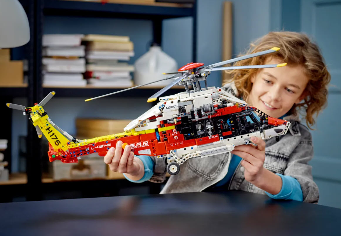 Detail 3: LEGO Technic 42145 Airbus H175 Rettungshubschrauber