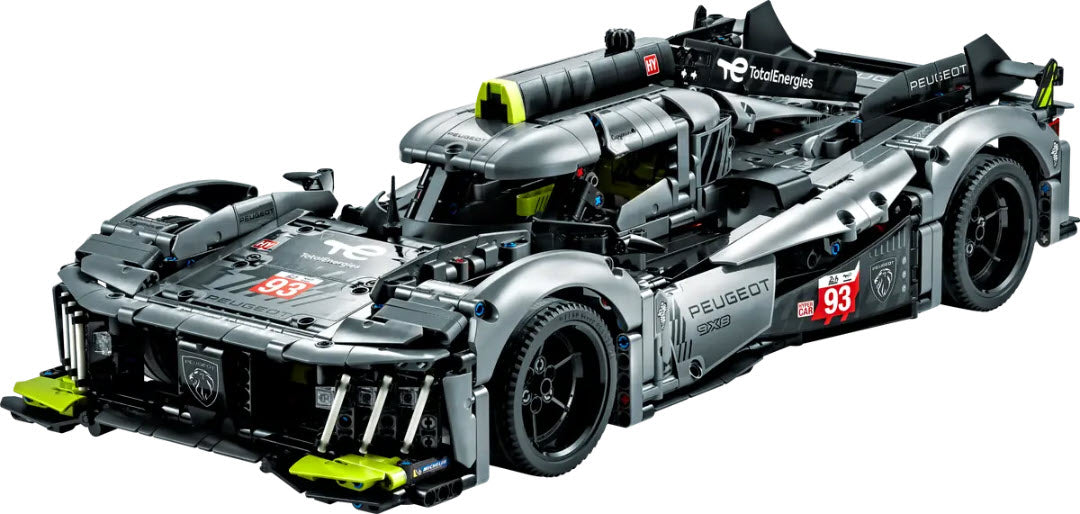 Inhalt: LEGO Technic 42156 PEUGEOT 9X8 24H Le Mans Hybrid Hypercar