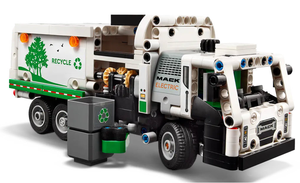 Detail 1: LEGO Technic 42167 Mack LR Electric Müllwagen