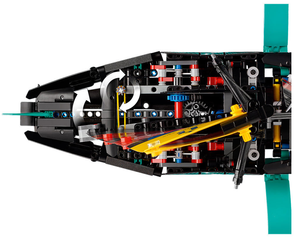 Detail 2: LEGO Technic 42174 Emirates Team New Zealand AC75 Rennjacht