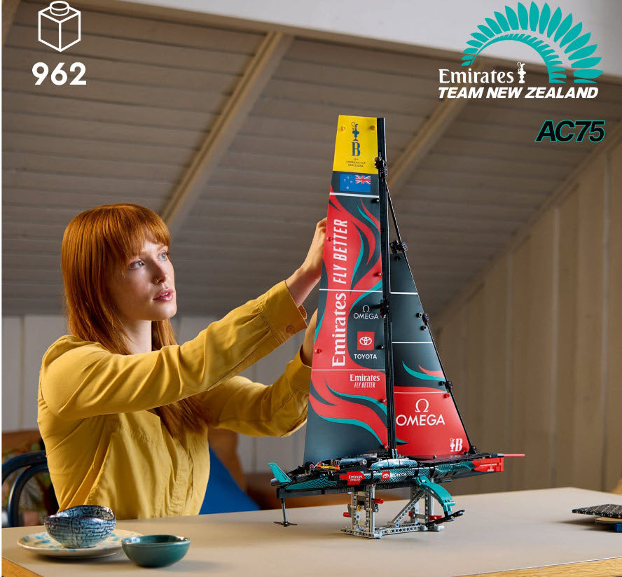 Detail 3: LEGO Technic 42174 Emirates Team New Zealand AC75 Rennjacht
