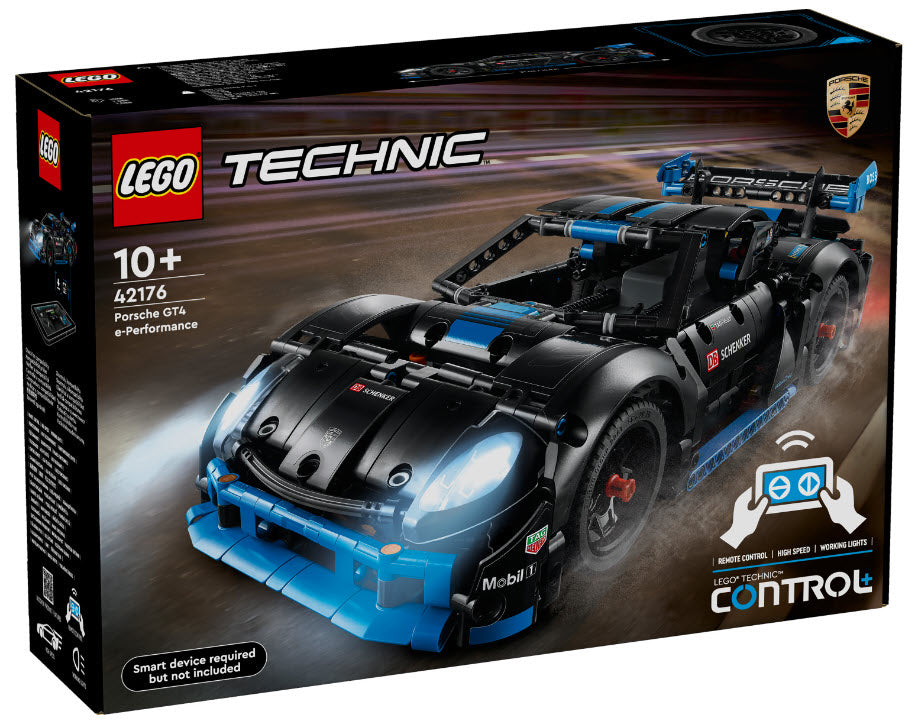 LEGO Technic 42176 Porsche GT4 e-Performance Rennwagen