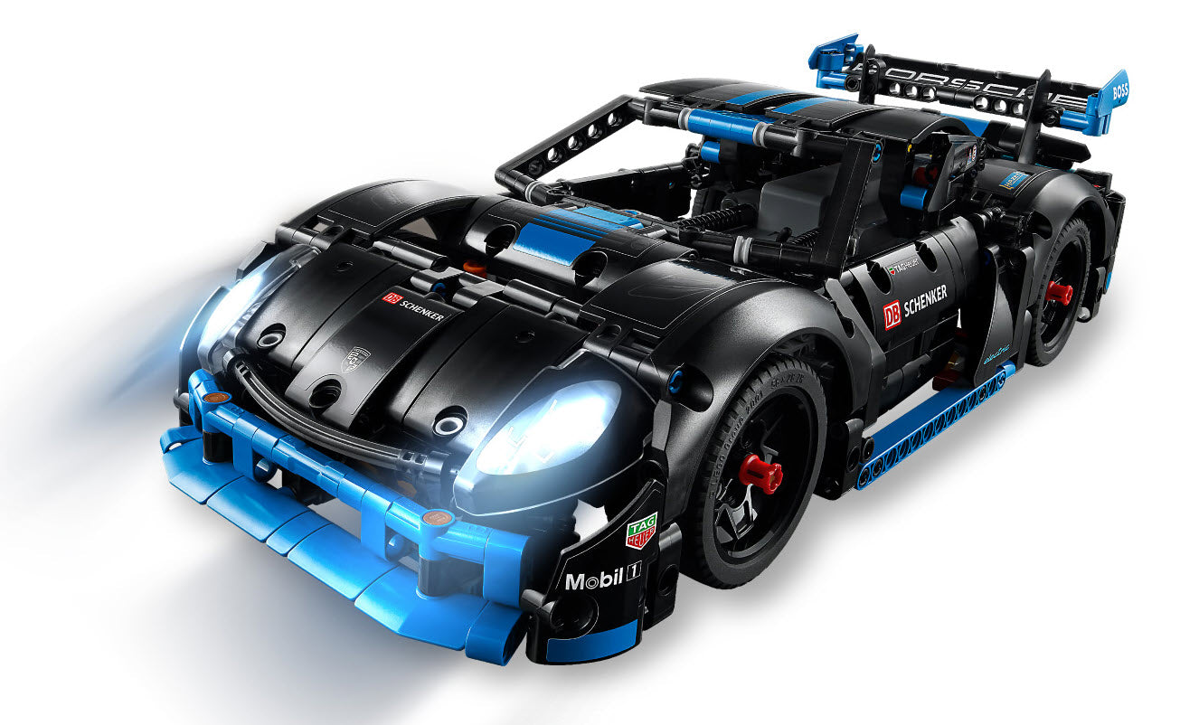 Detail 2: LEGO Technic 42176 Porsche GT4 e-Performance Rennwagen