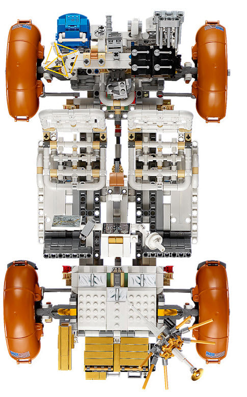 Detail 1: LEGO Technic 42182 NASA Apollo Lunar Roving Vehicle (LRV)